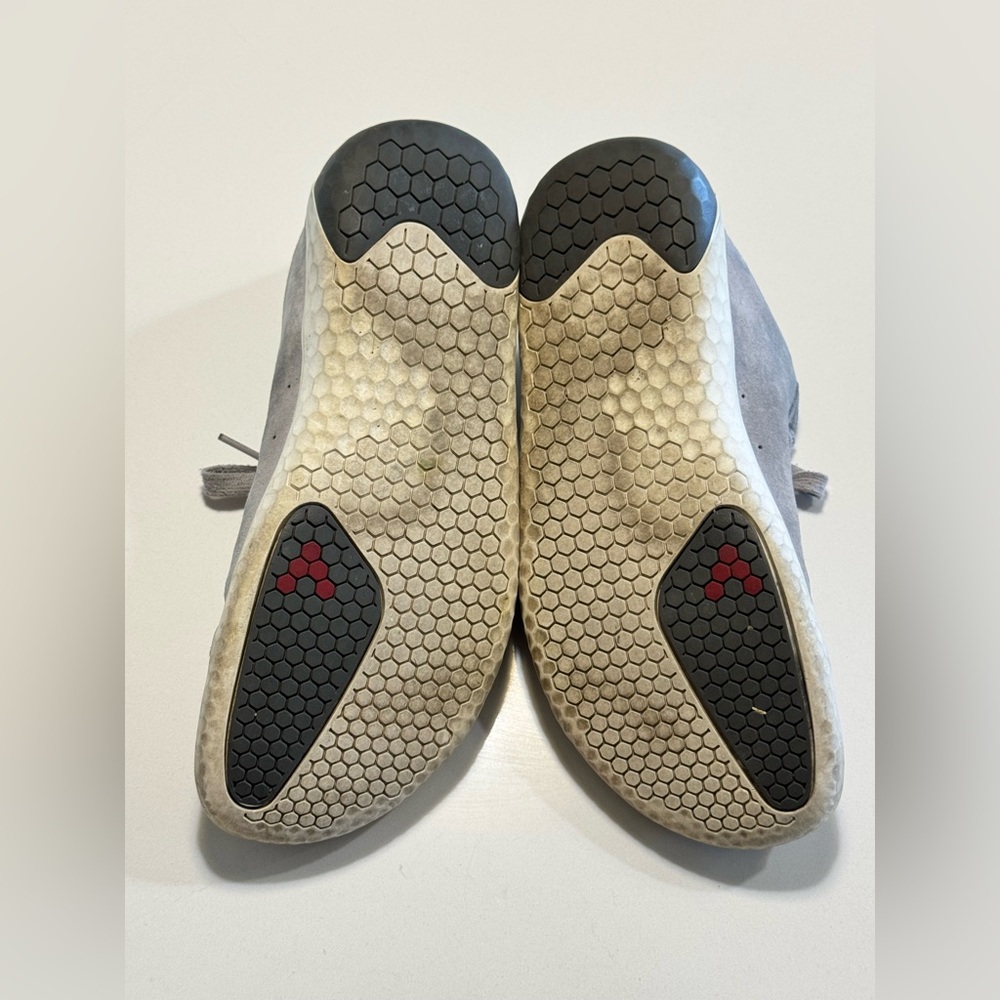 Vivobarefoot Geo Court Eco Women's US 9 EU 40L Minimalist Shoes Gray Suede - Picture 10 of 10